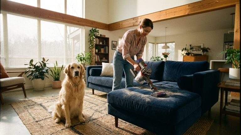 Jak skutecznie usuwać sierść zwierząt za pomocą mini elektroszczotki Dyson?