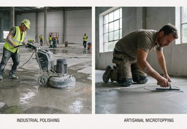 Mikrocement a beton polerowany: kluczowe różnice i porównanie kosztów
