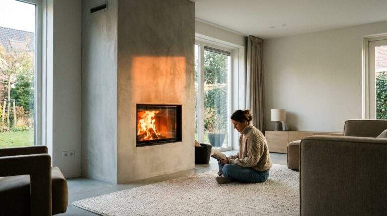 Mikrocement na kominek: odporność na temperaturę i wykończenie