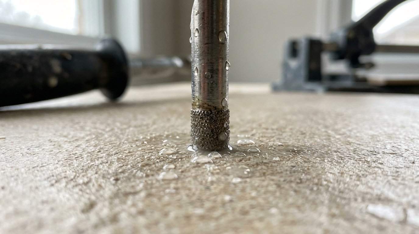 Jak wiercić w płytkach żeby nie pękły?