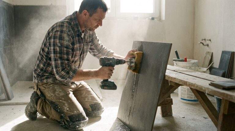 Jak wywiercić otwór w twardym gresie?