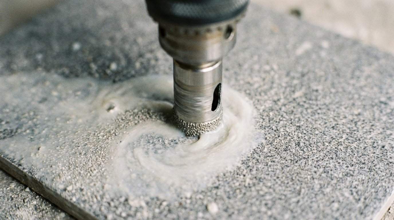 Jak wywiercić otwór w twardym gresie?