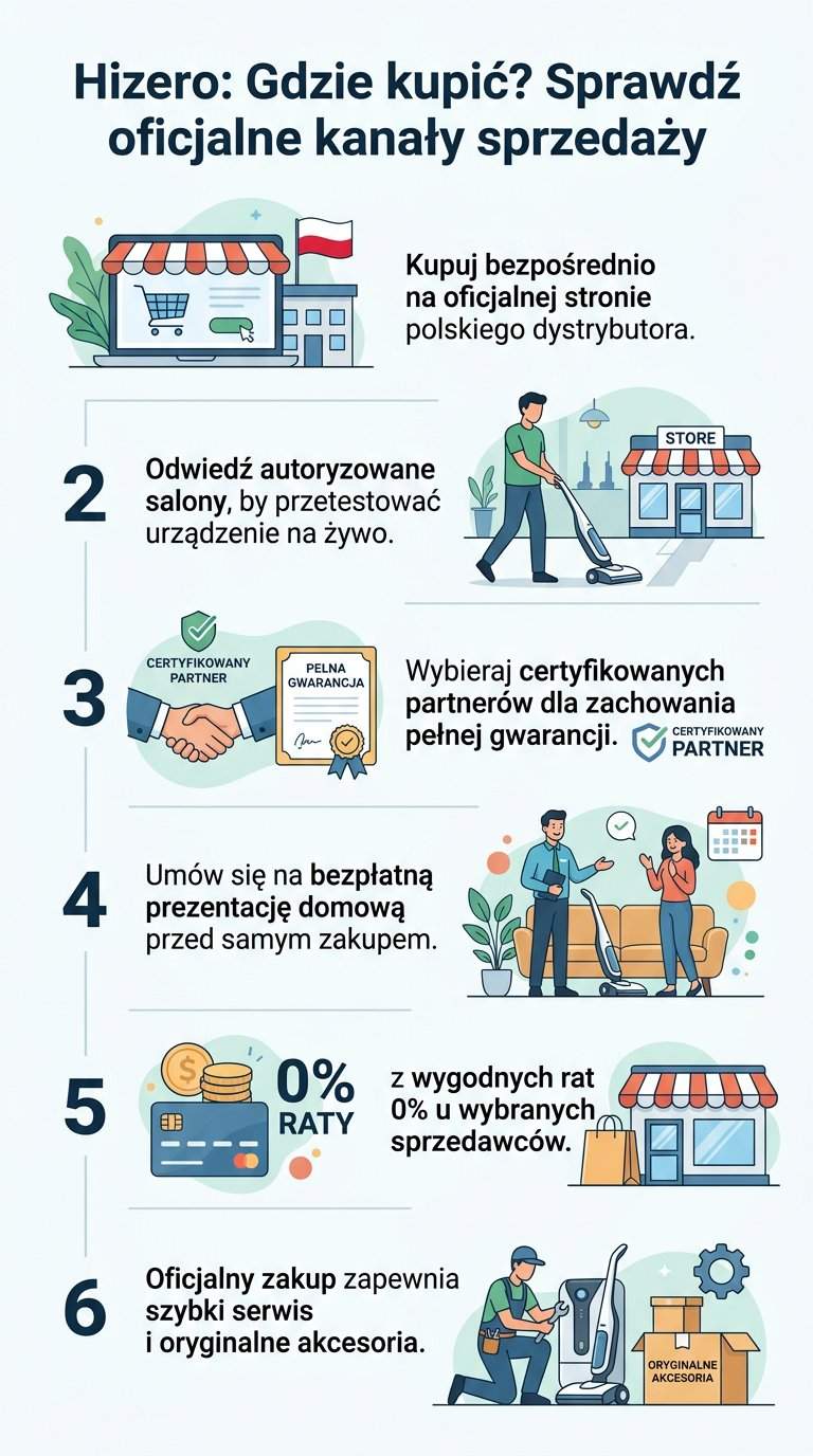 Infografika: Hizero gdzie kupić? Czy można bezpośrednio?