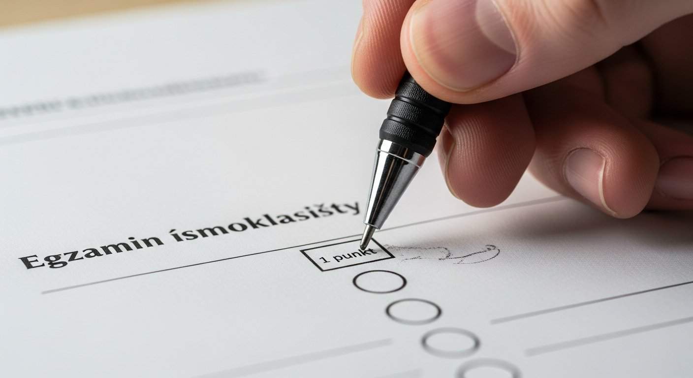 1 punkt – ile to procent na egzaminie ósmoklasisty?