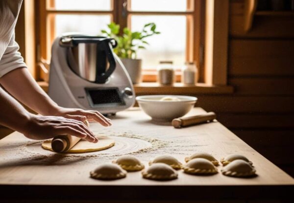 Ciasto na pierogi bez jajka z olejem w Thermomix – przepis