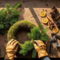 Jak zrobić stroik na cmentarz z żywego świerku? DIY