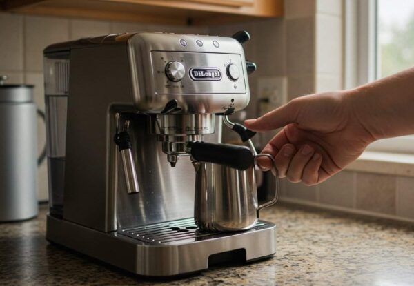 DeLonghi nie pobiera mleka – jak rozwiązać ten problem?