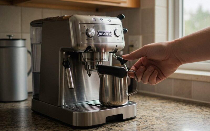 DeLonghi nie pobiera mleka – jak rozwiązać ten problem?