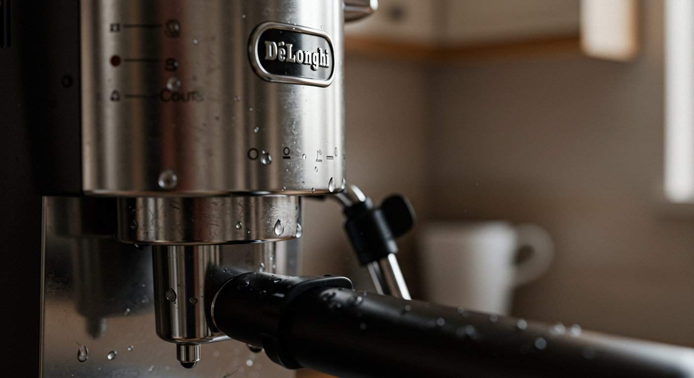 DeLonghi nie pobiera mleka – jak rozwiązać ten problem?