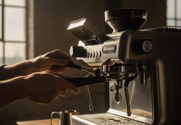 DeLonghi zablokowany młynek – regulacja i czyszczenie