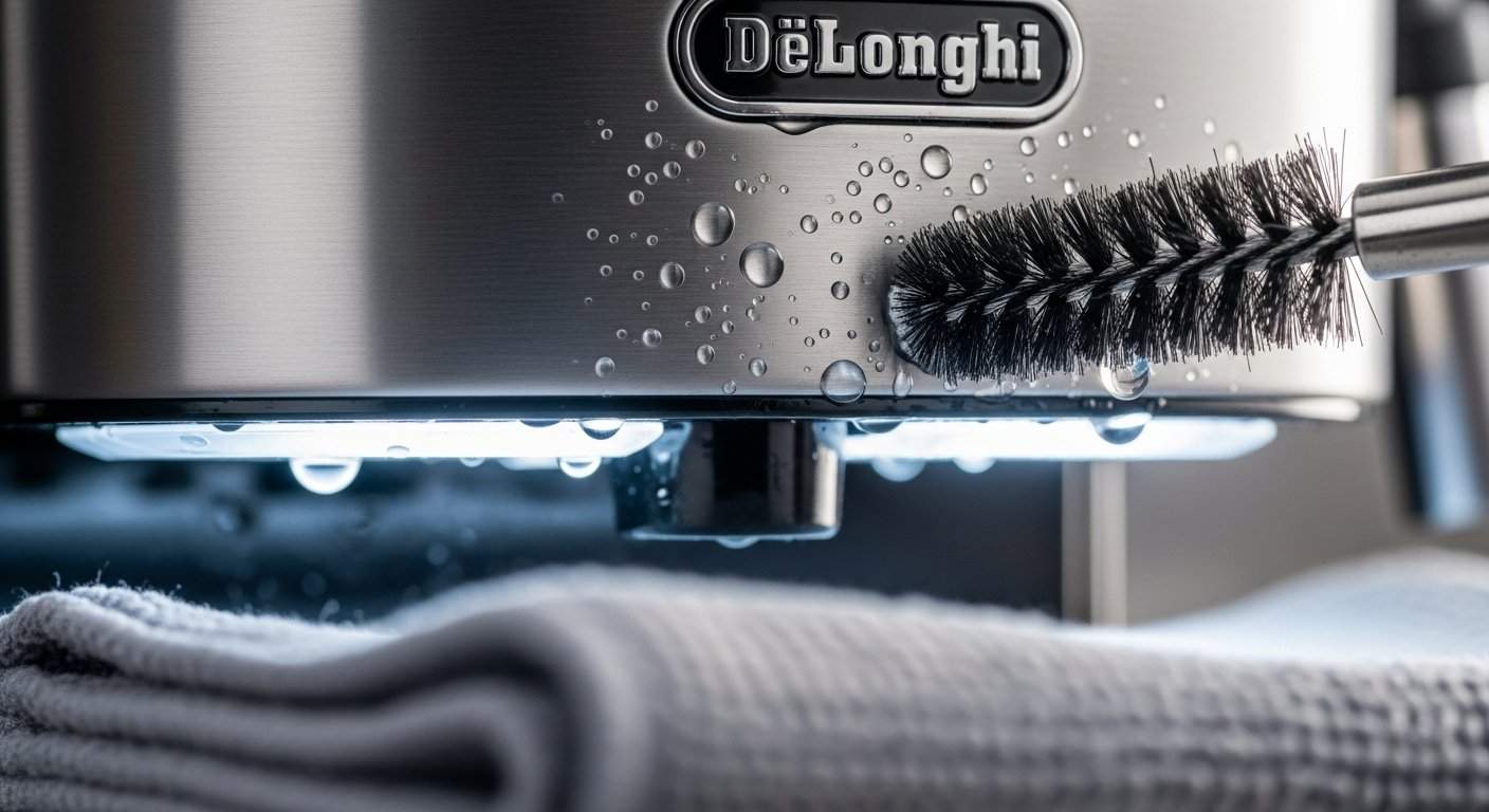 Dysza wody DeLonghi – jak zamontować i czyścić?