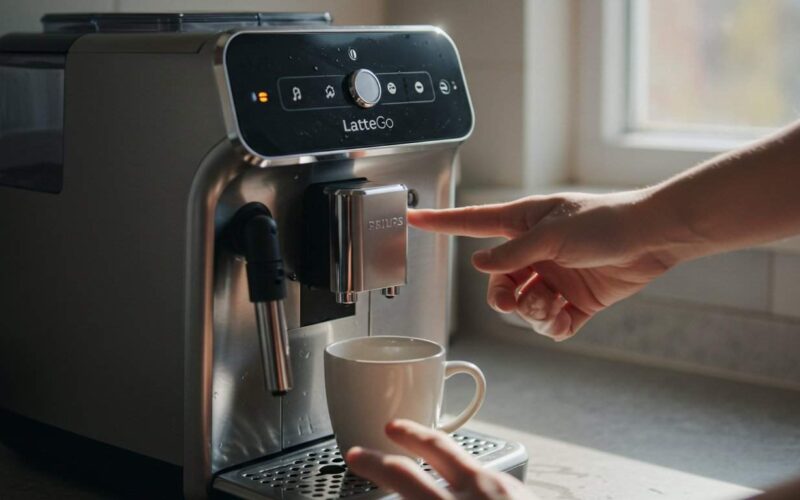 Ekspres Philips LatteGo nie leci woda – przyczyny i pomoc